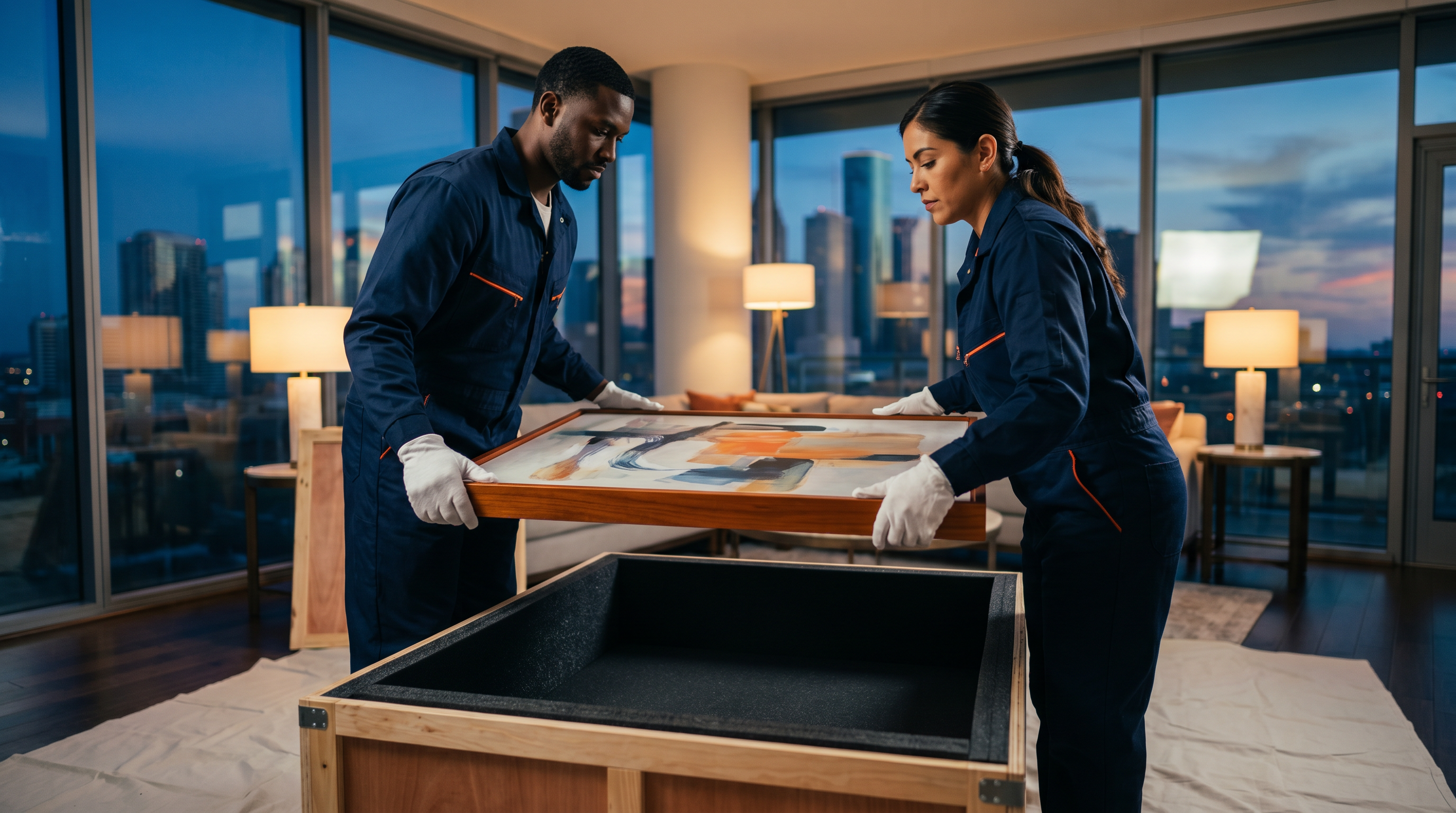 White Glove operations photograph